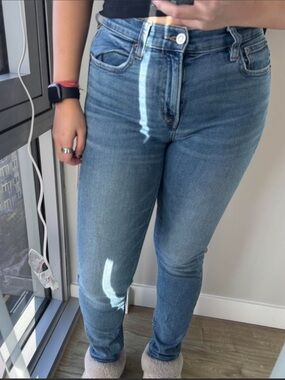 American Eagle Outfitters Dark Blue 90s Skinny Jeans